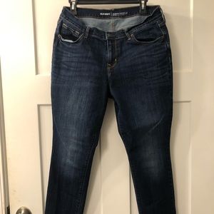 Old navy curvy mid rise jeans